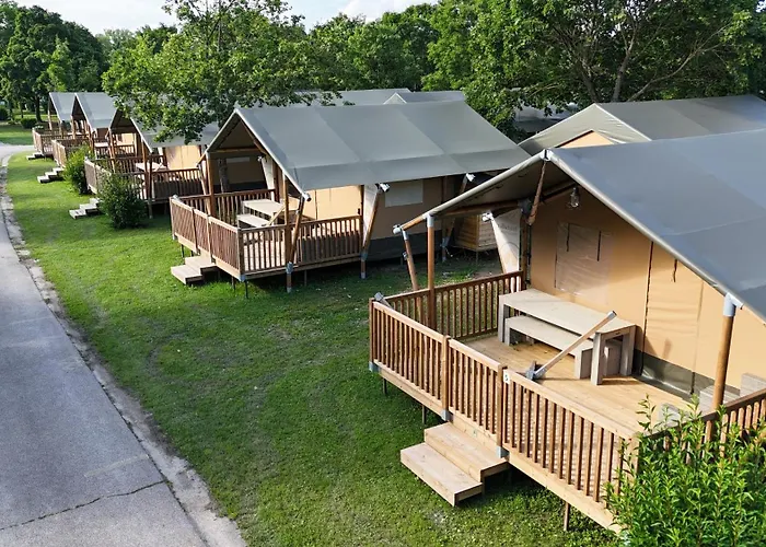 Glamping Terme Catez Luxe tent Brežice
